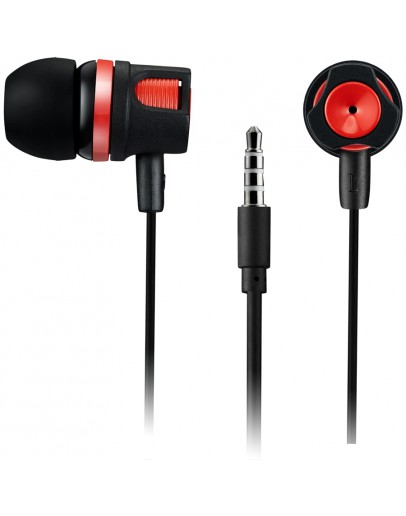 CANYON Stereo earphones with microphone, 1.2M,