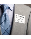 Brother DK-11234 Adhesive Visitor Badge Label Roll