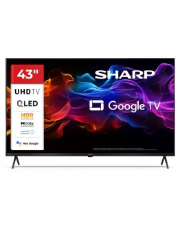 Sharp 43HP5265E, 43 QLED Google TV, 4K Ultra HD 38