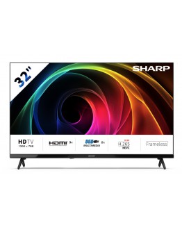 Sharp 32HA1205E, 32 LED HD 1366x768 HD Frameless, 